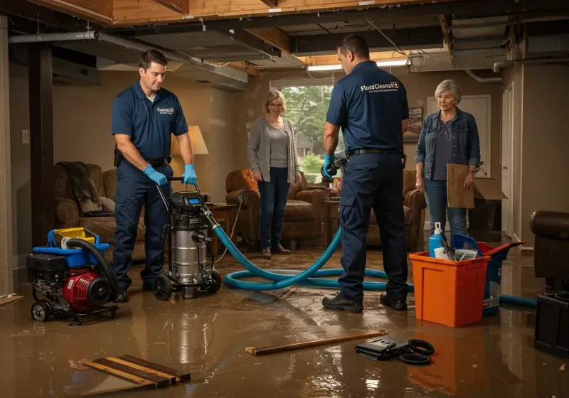 Basement Water Extraction and Removal Techniques process in Winona Lake, IN